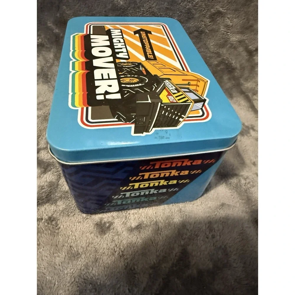 Tonka Unstoppable Mighty Mover Tin Empty‎ Collectible